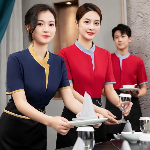 夏日精選 | 西裝筆挺？高檔中餐廳女服務(wù)員制服新風(fēng)尚解析